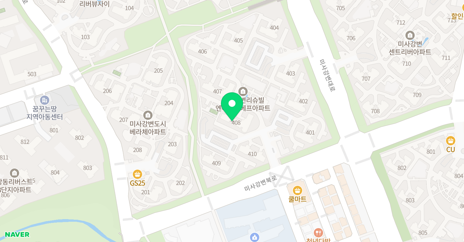 셀파우등생교실 리슈빌교실 위치
