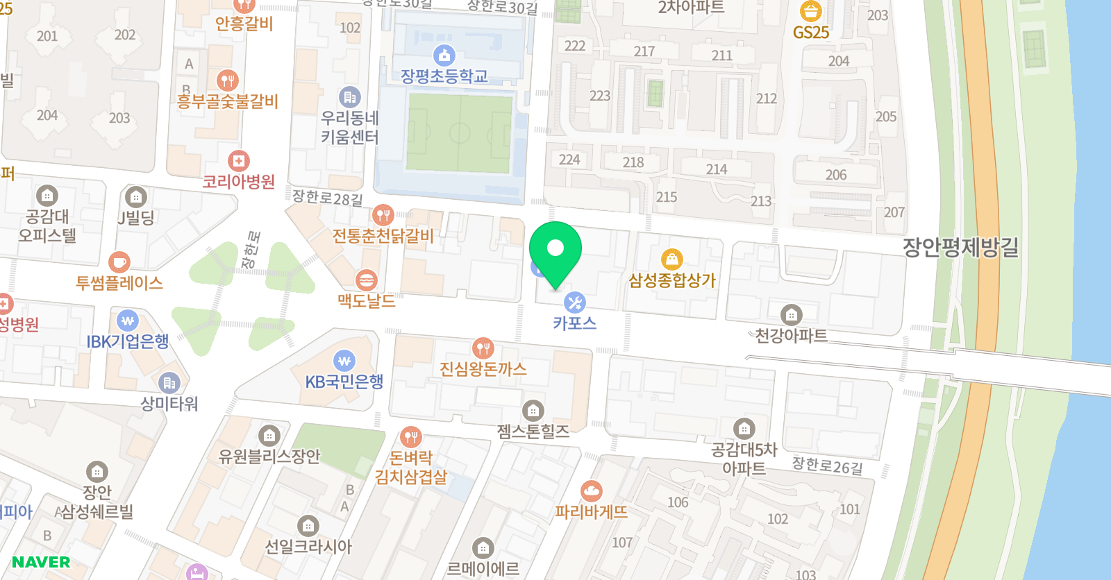 생각하는황소 동대문점 위치