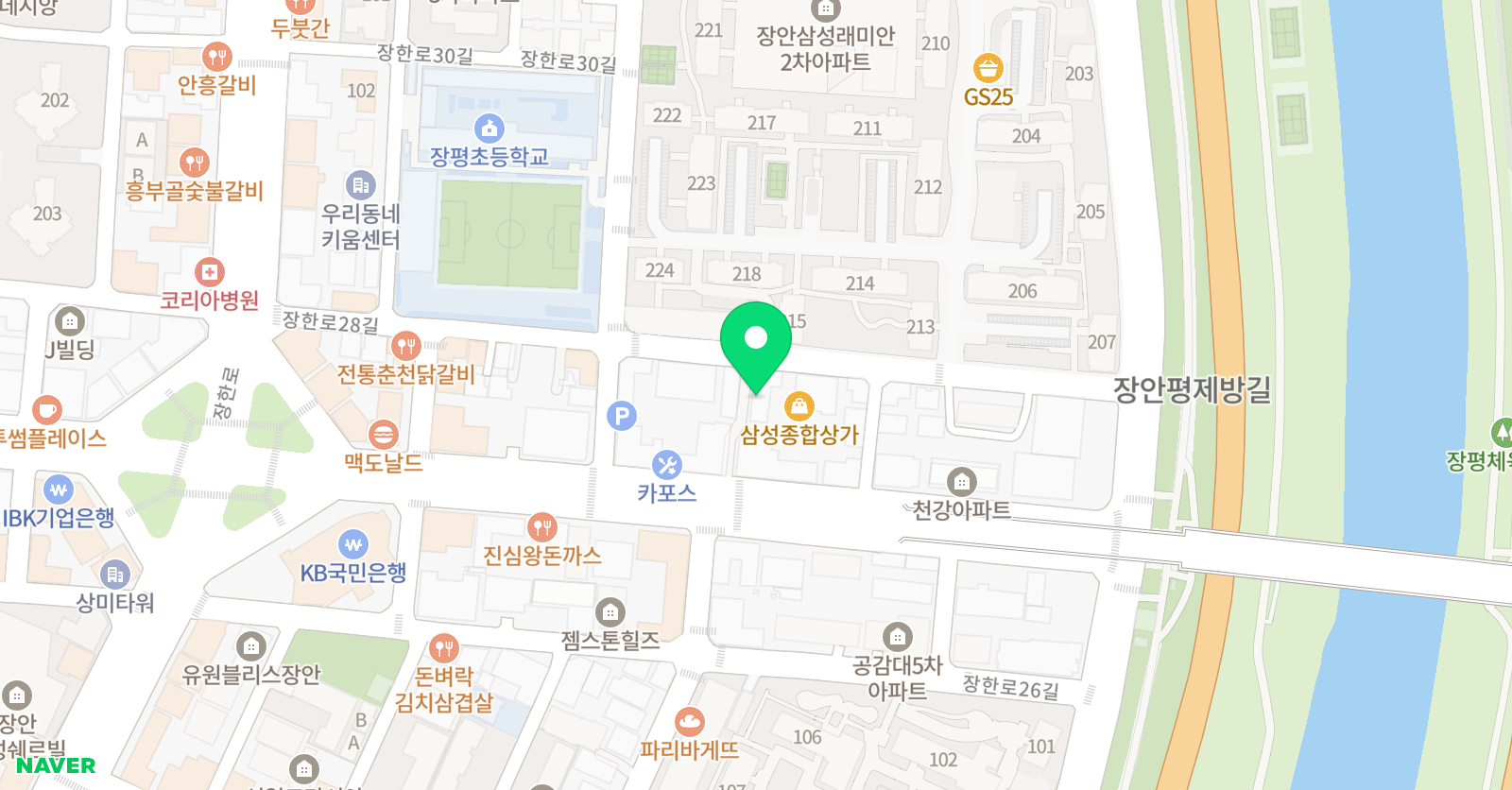래미안 음악학원 위치