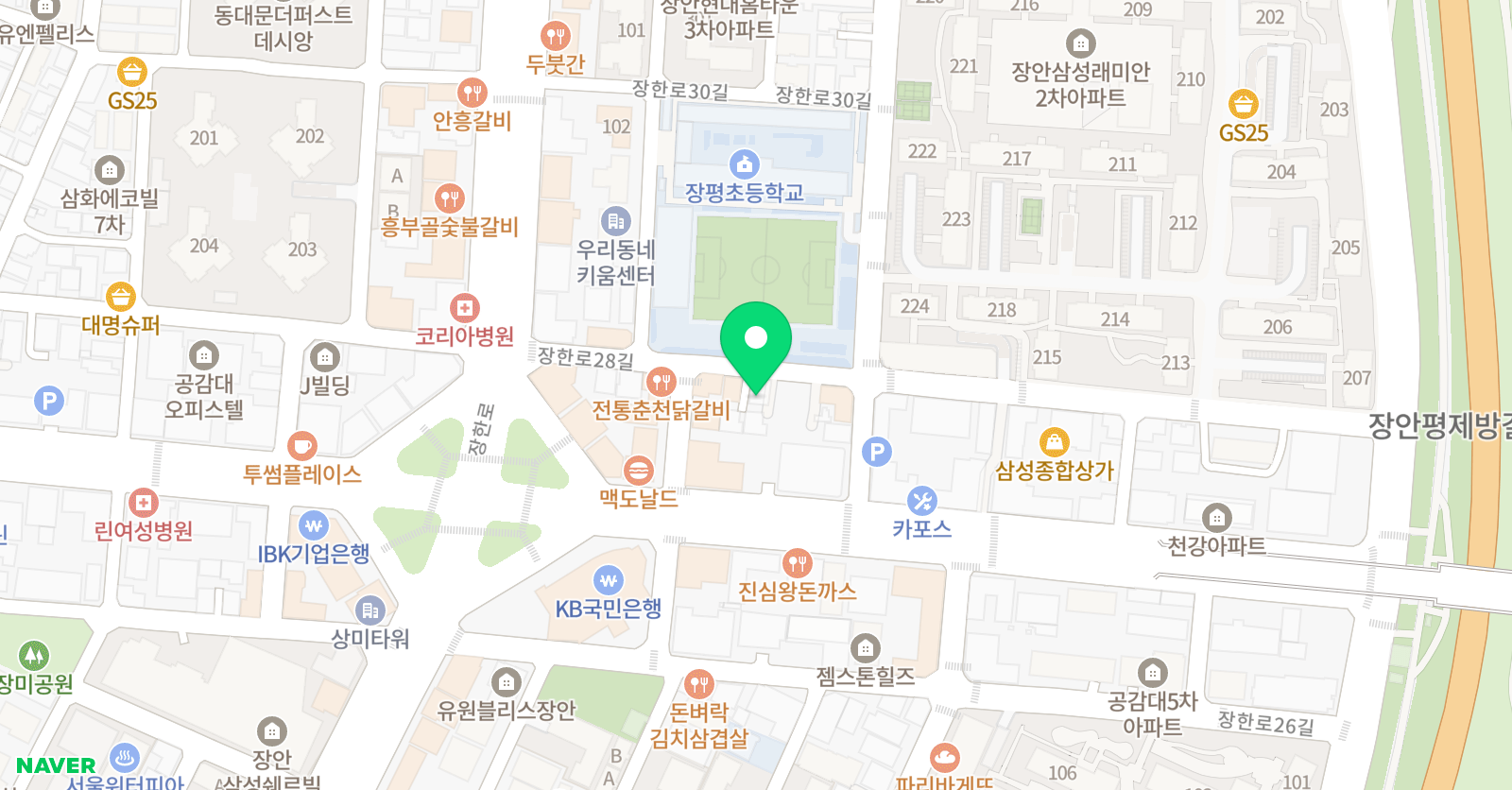 L&S 영어학원 위치
