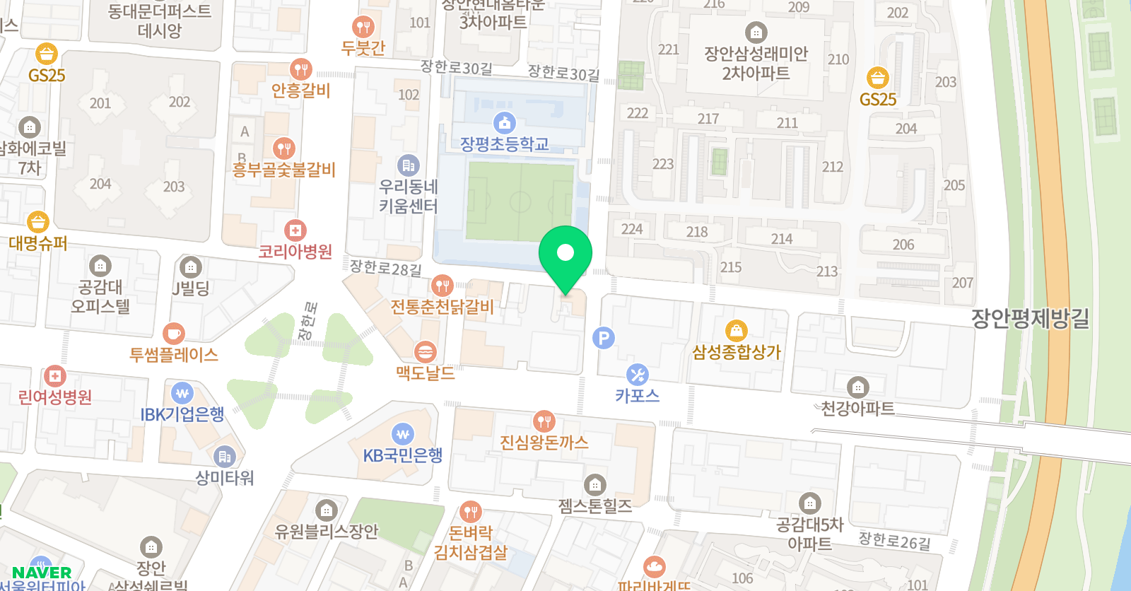 예린 음악학원 위치
