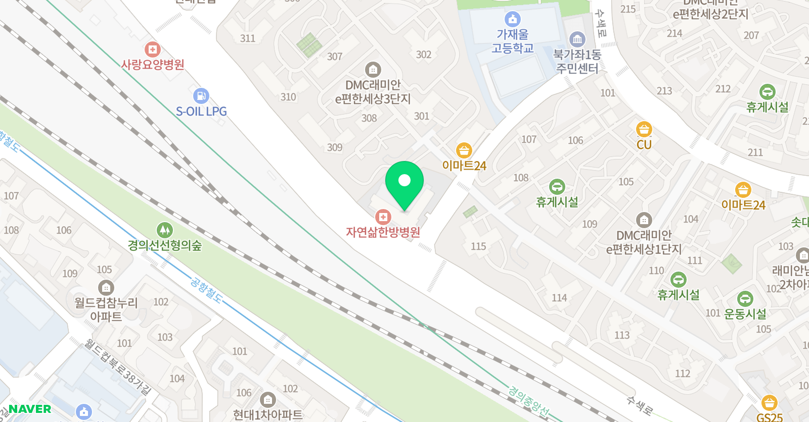 키즈돌핀 서대문dmc점 위치