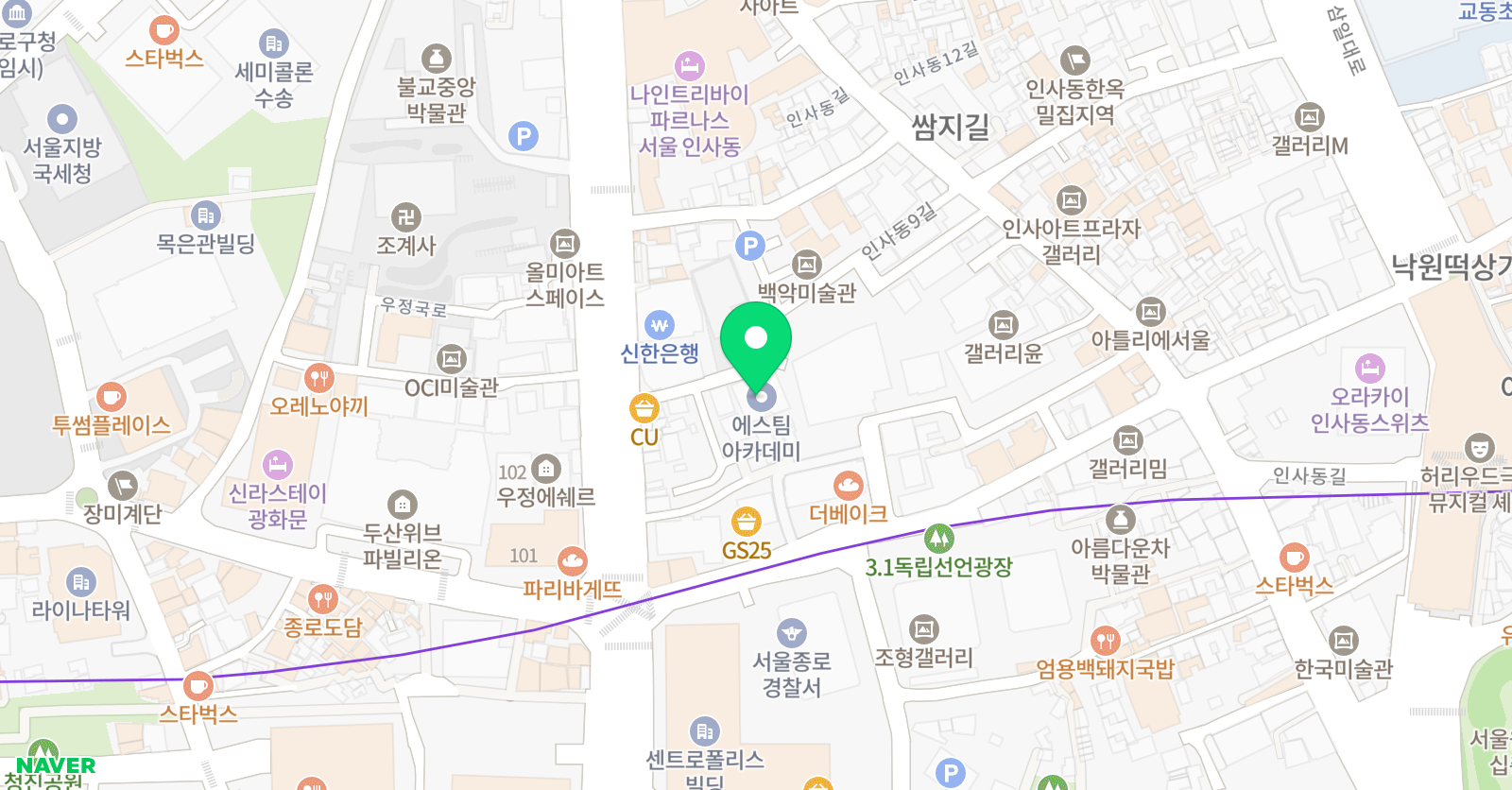 에스팀아카데미 위치