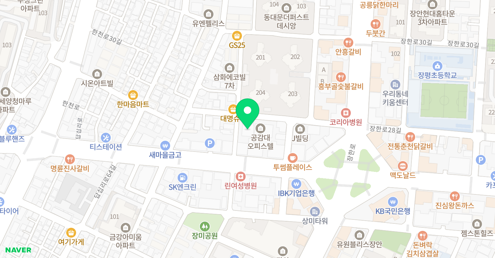 곽쌤 수학교습소 위치