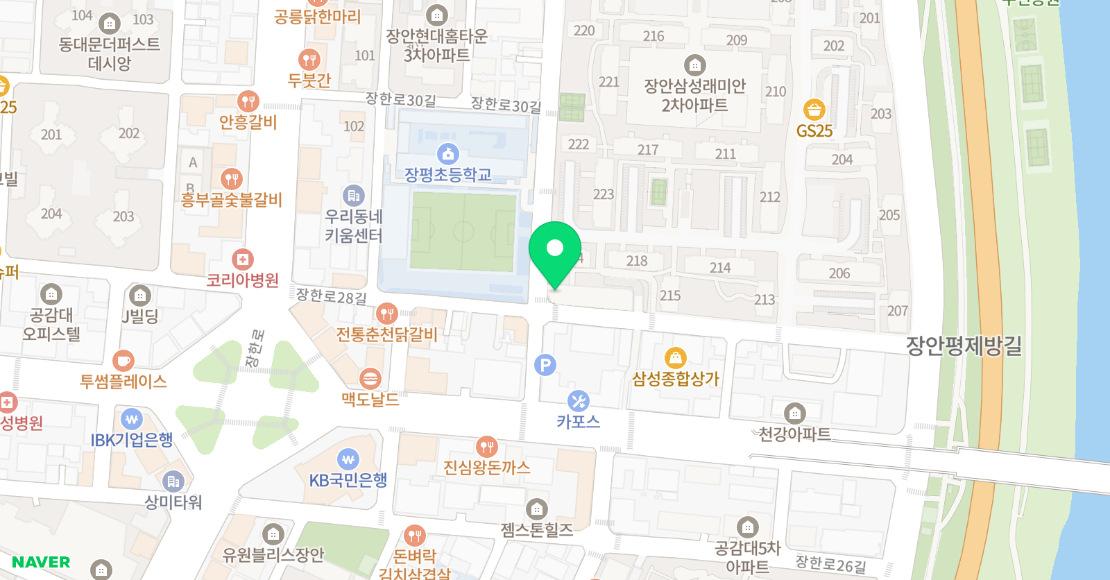 예뜰 미술교습소 위치