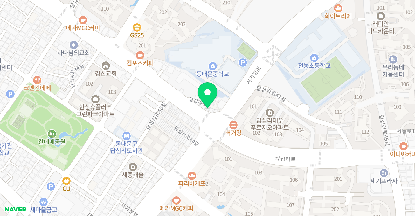 열띤 독서토론논술 교습소 위치
