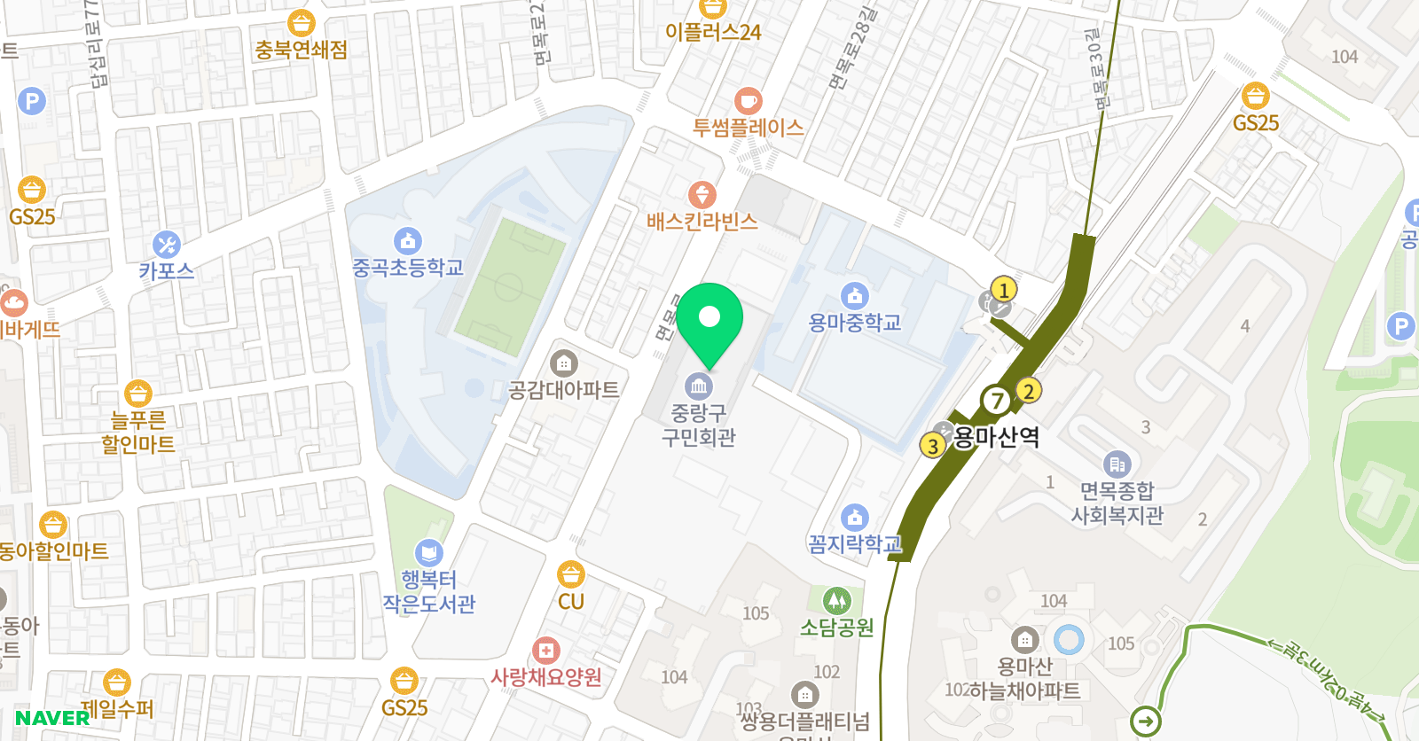 경희대석사WTMA태극태권도장 위치