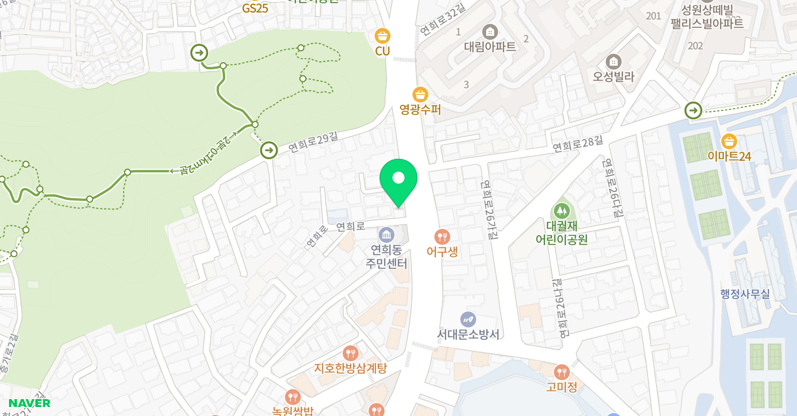 금원탑영어학원 위치