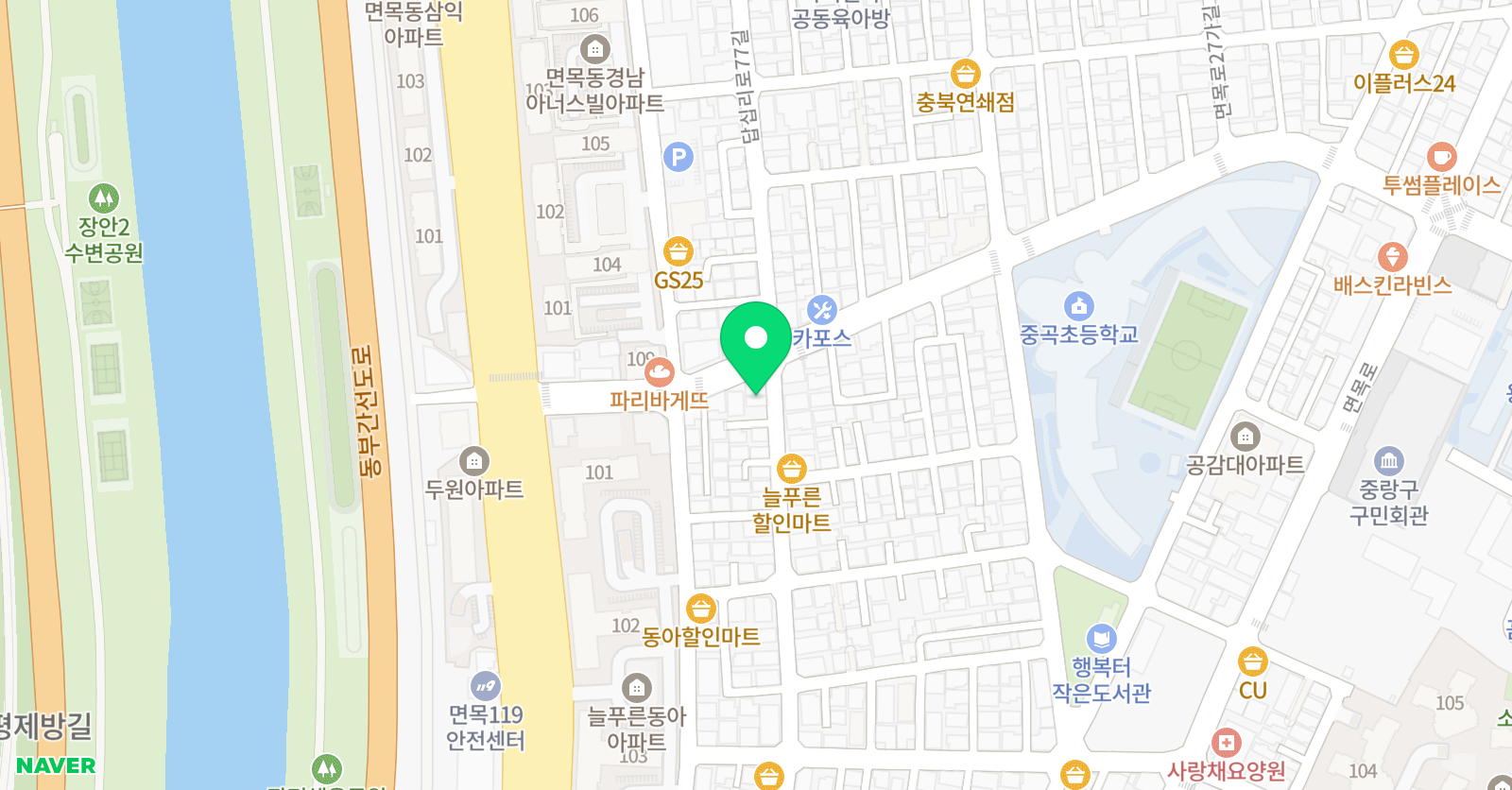 비바체 음악학원 위치