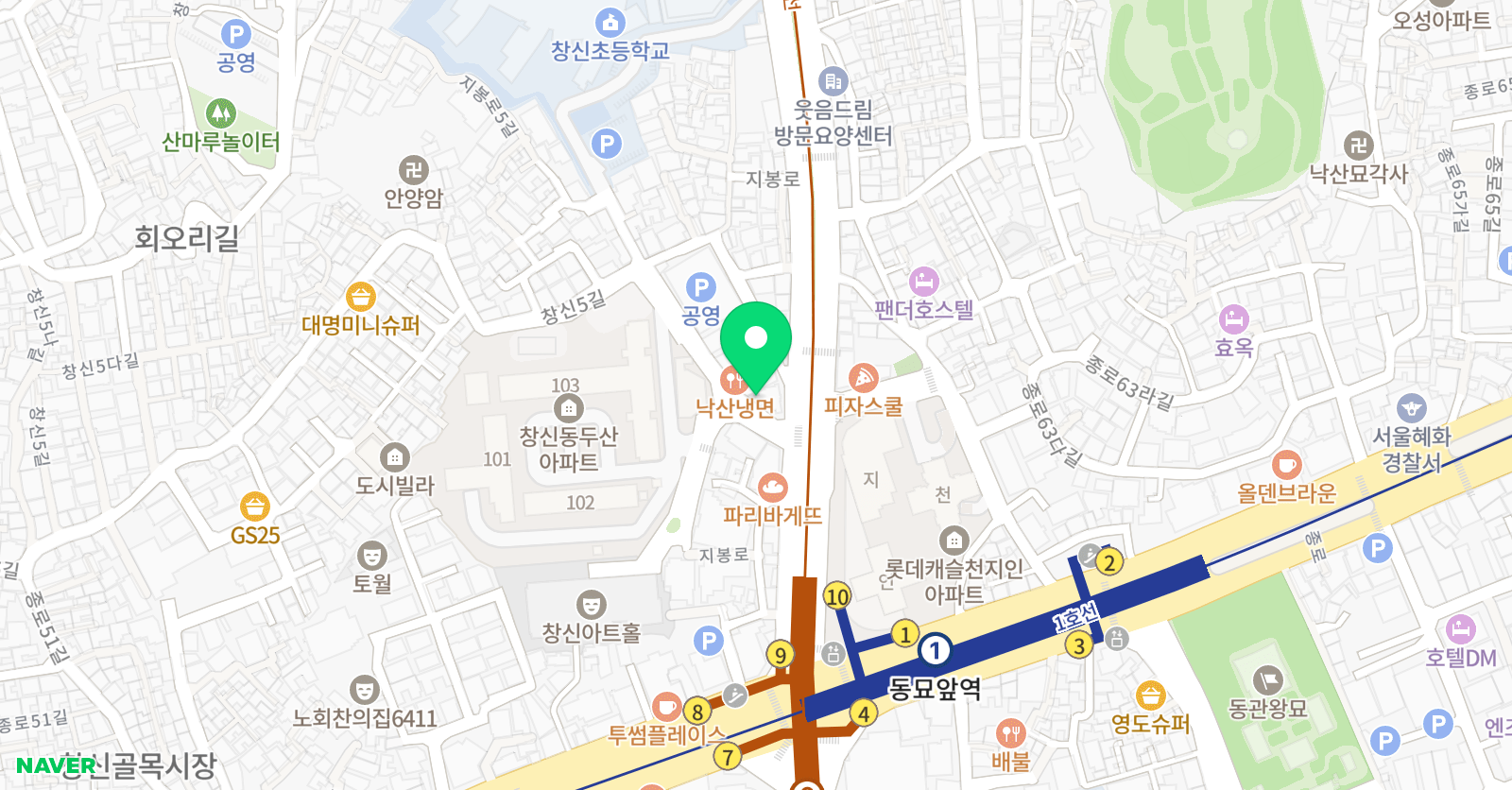 김정희 미술학원 위치
