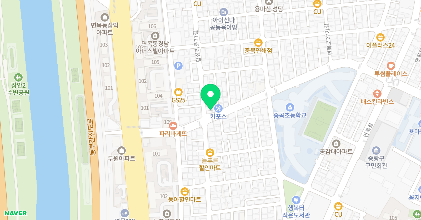 제일 태권도 위치
