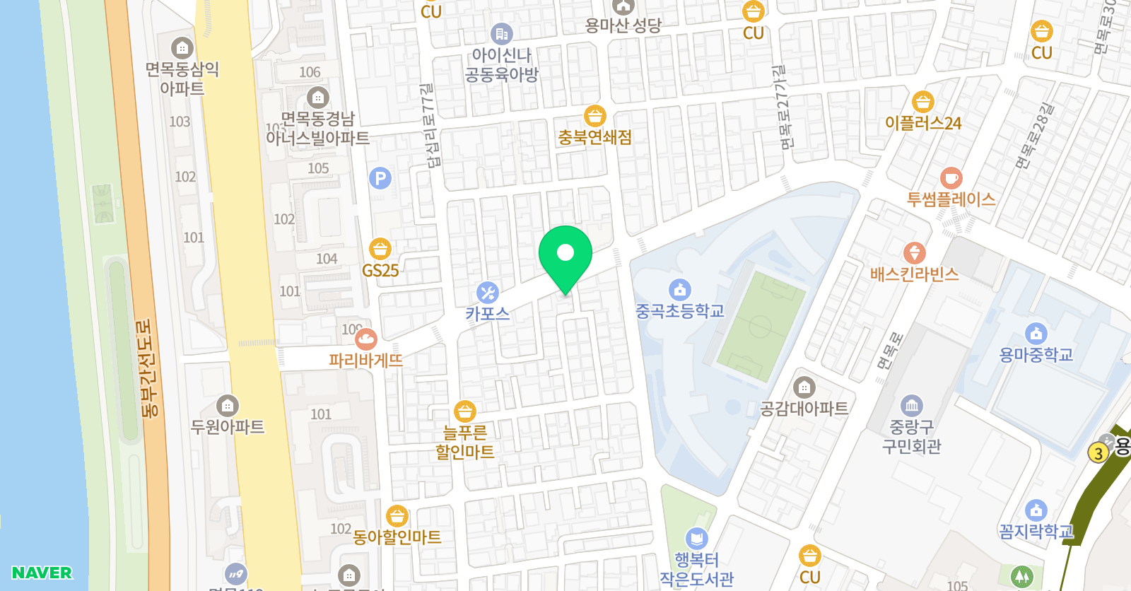 씨엔케이 미술학원 위치