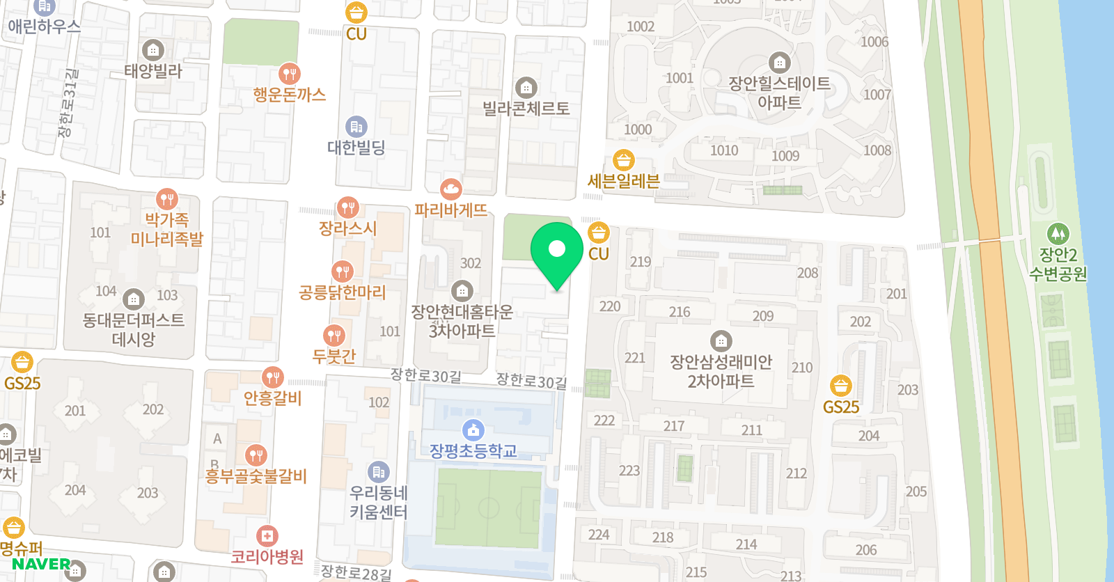 캔비어학원 동대문캠퍼스 위치