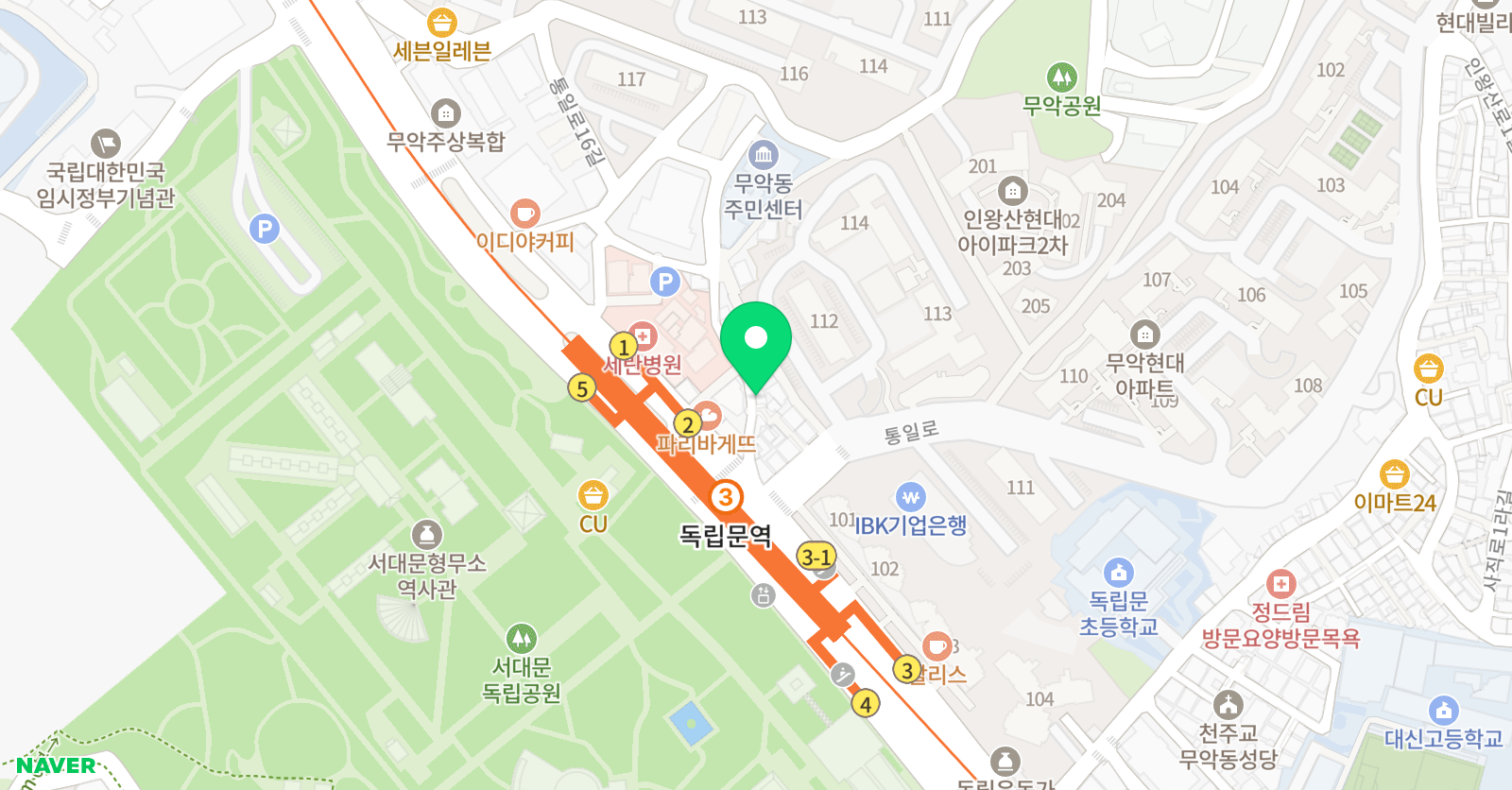 바움클랑클라리넷 음악교습소 위치