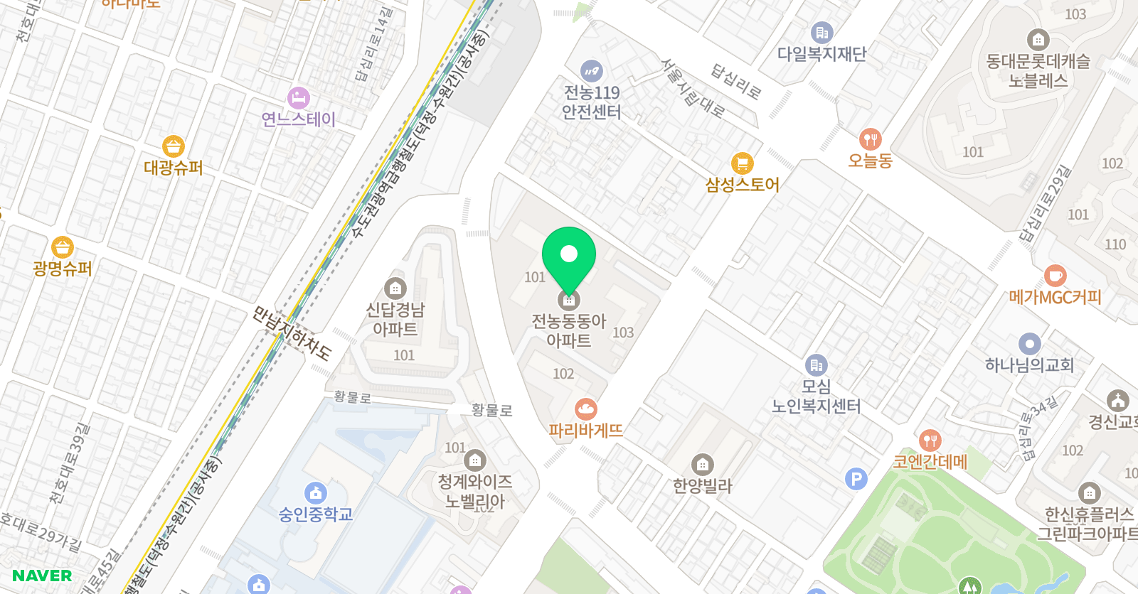 리드인 정독서논술교습소 위치