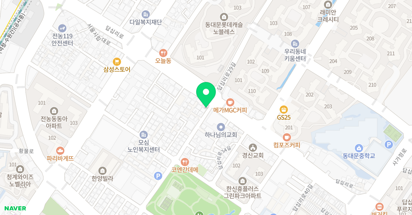 메타박샘 수학 위치