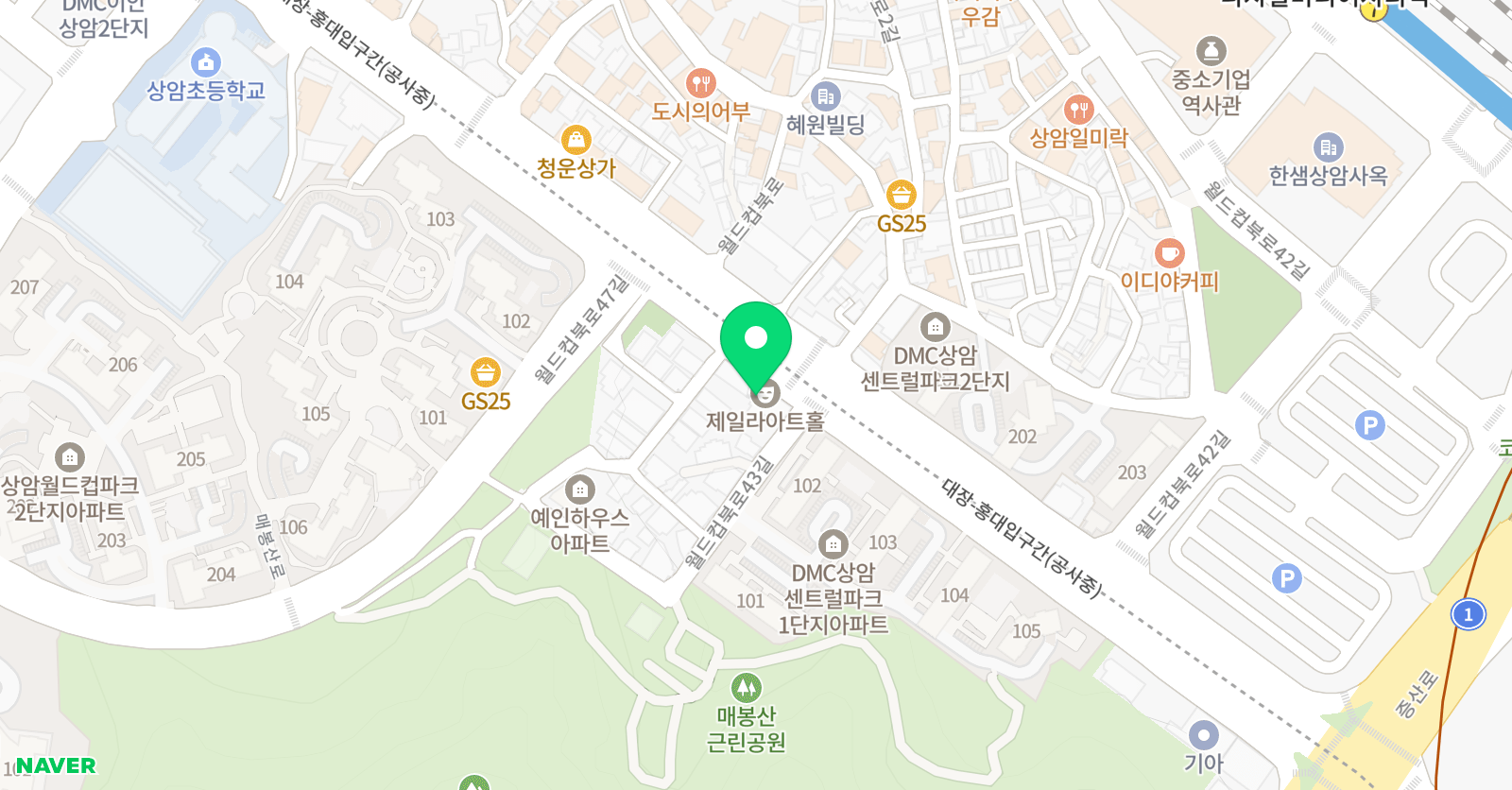 에녹 실용음악학원 위치