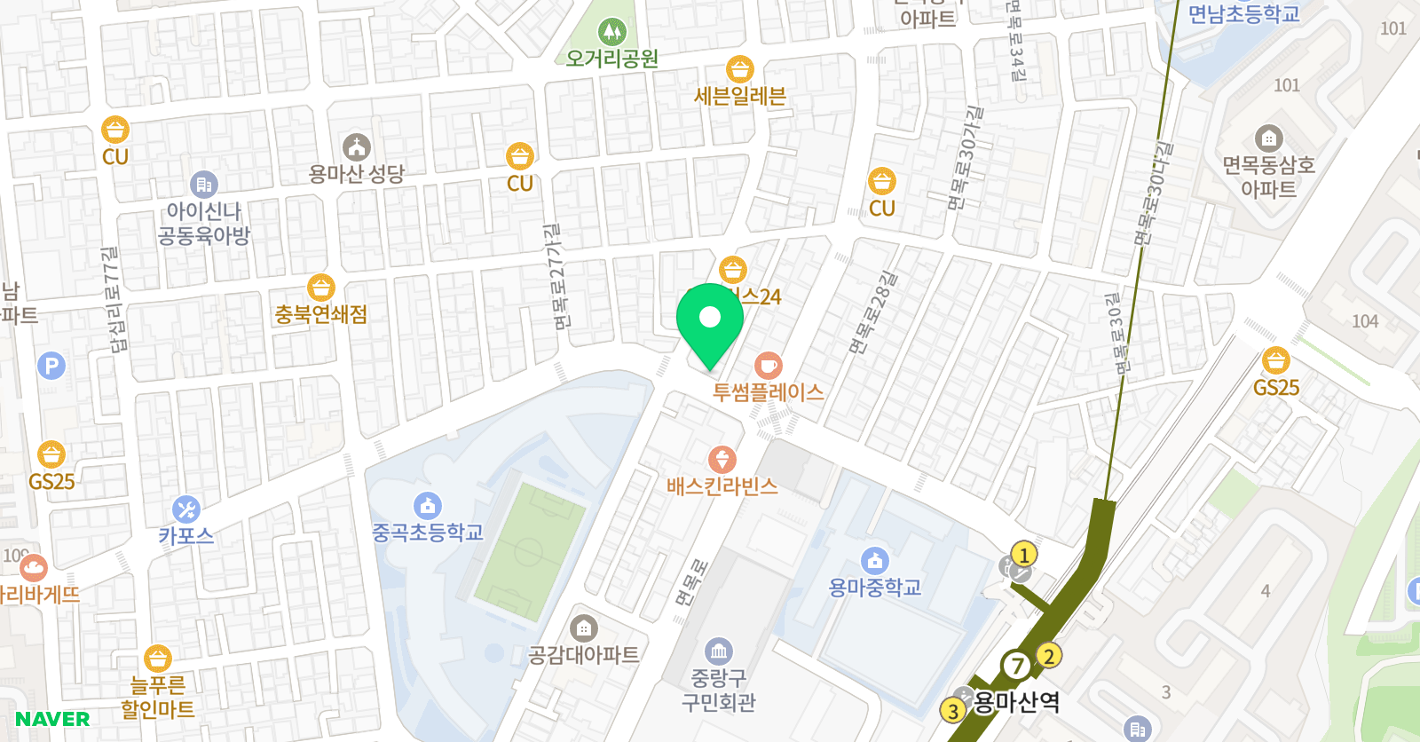 새한 음악학원 위치