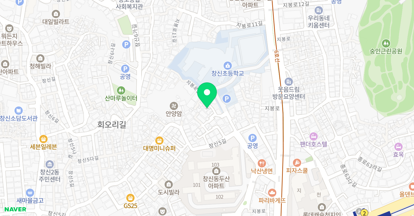유앤죠이 수학 위치