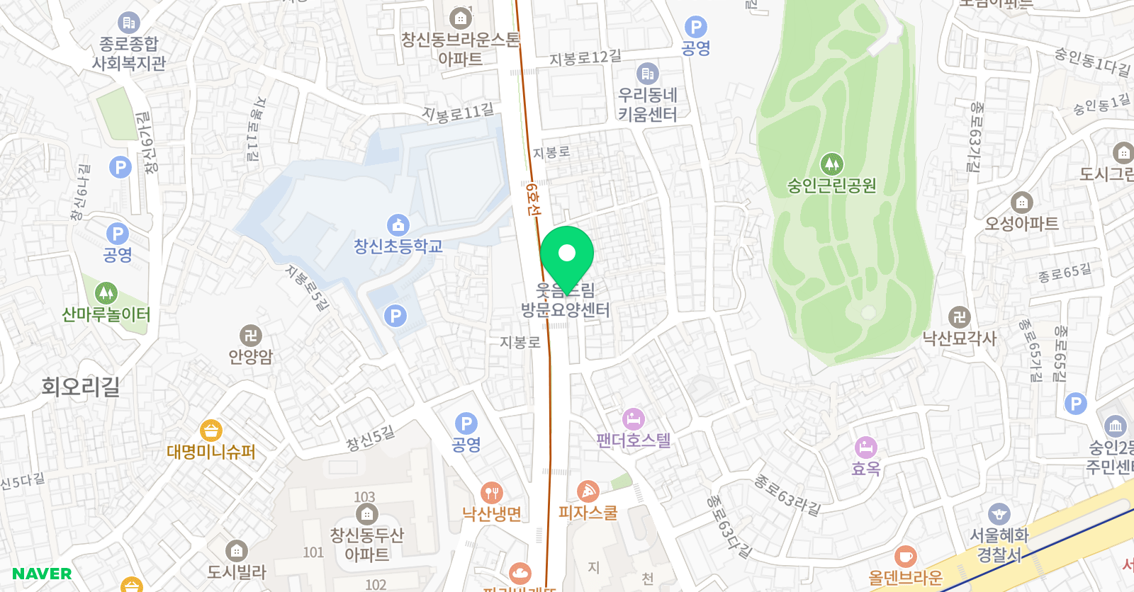 에이드림 미술교습소 위치