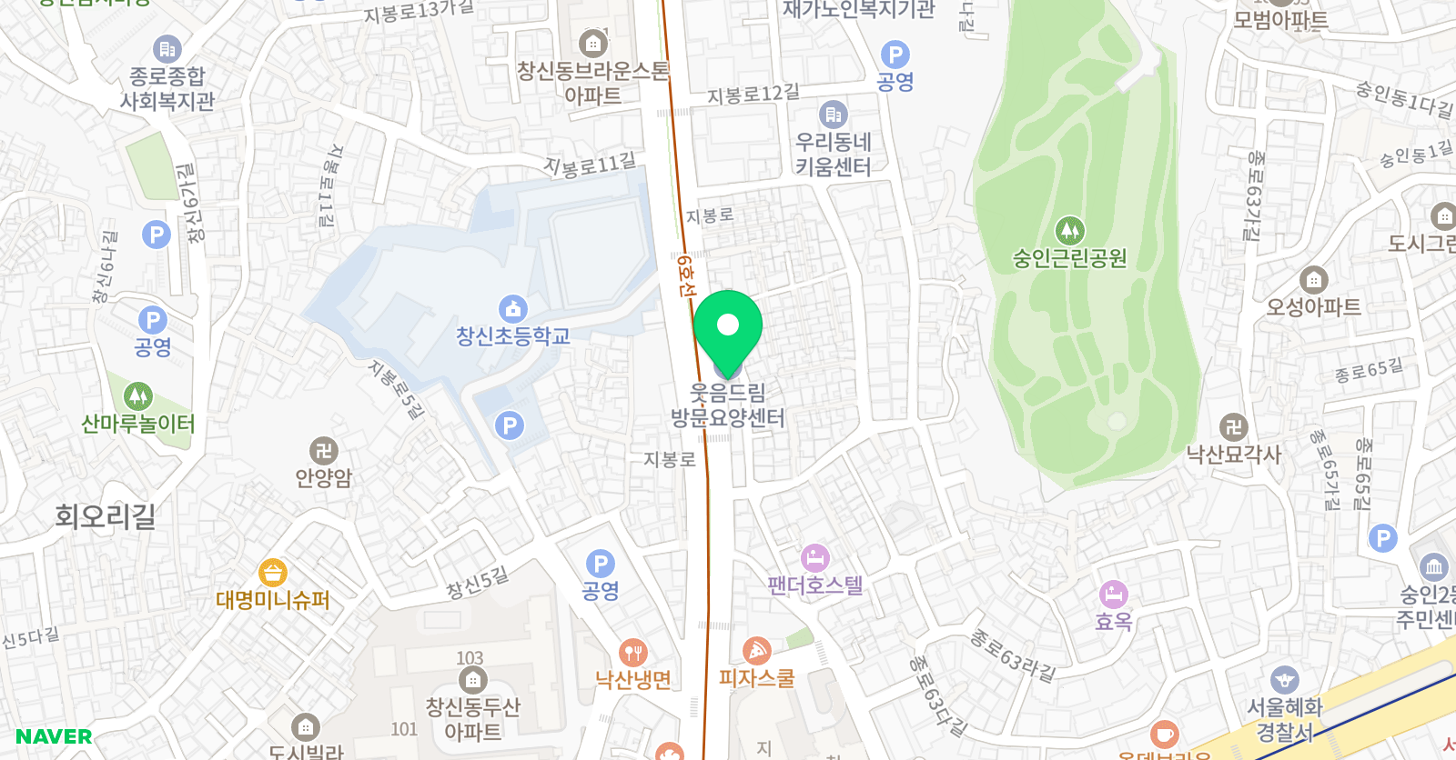 글로벌영재 학원 위치