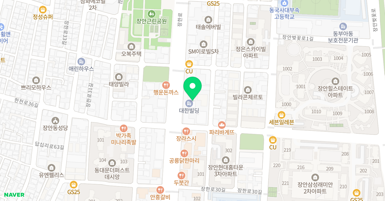 대치스타트 수학학원 위치