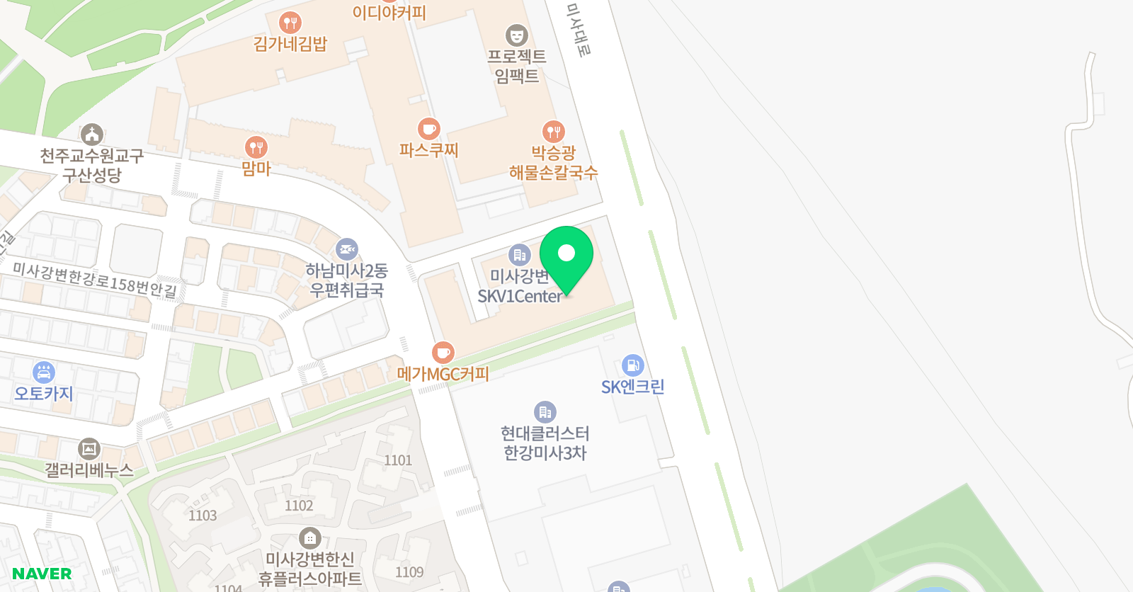 비바고등학교 위치