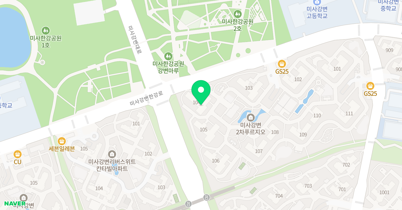 해법독서논술 미사교실 위치