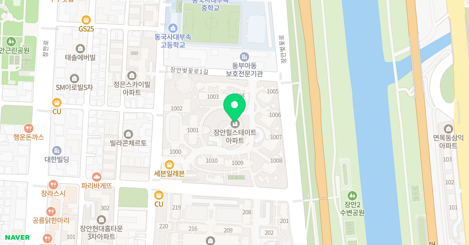 폴리어학원 동대문캠퍼스 위치