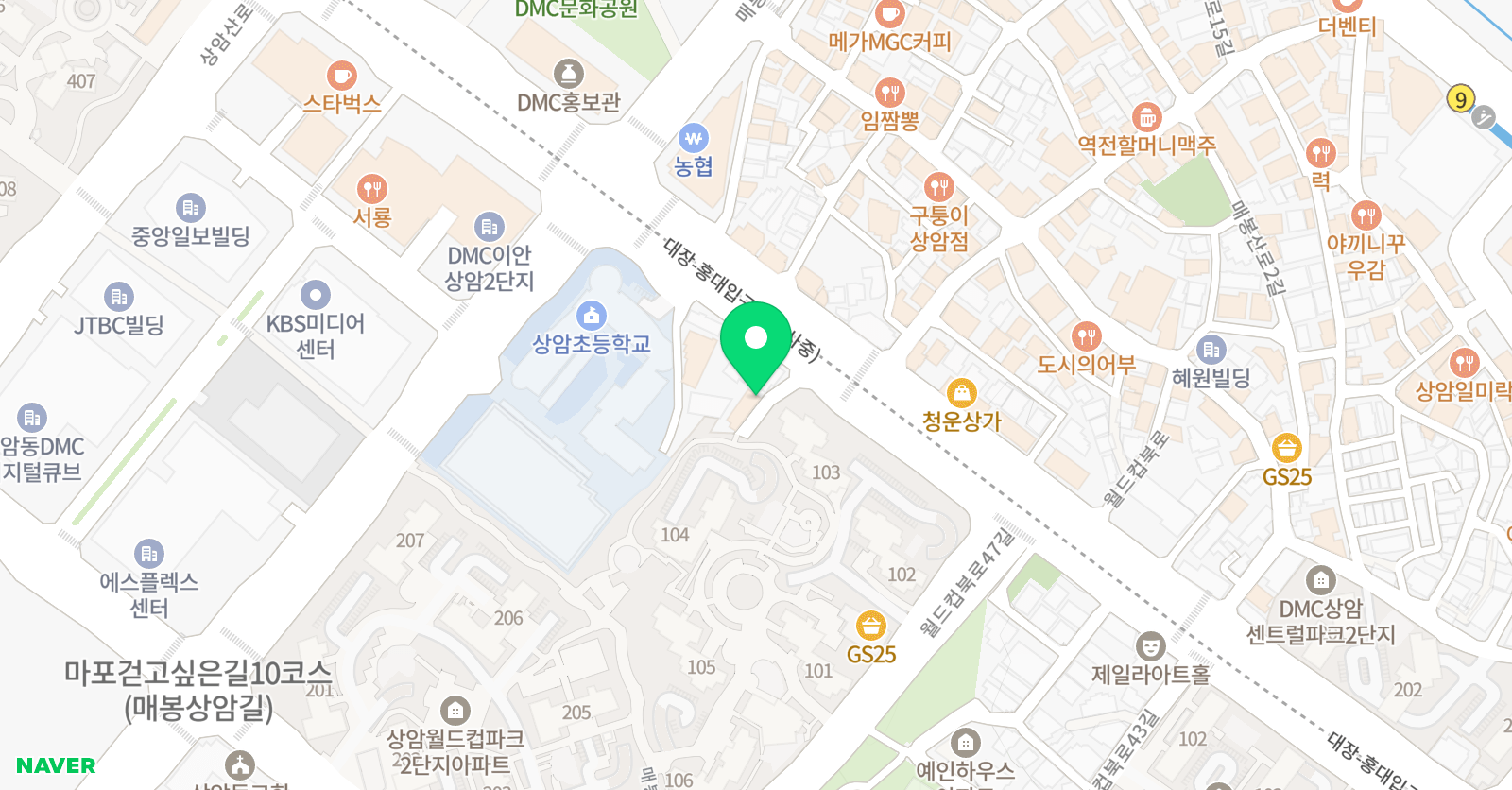 태비 태권도 위치