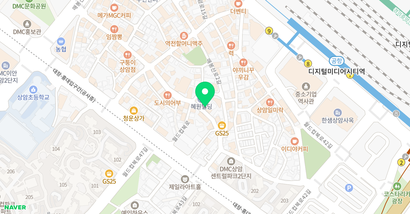 서은 경영어 위치