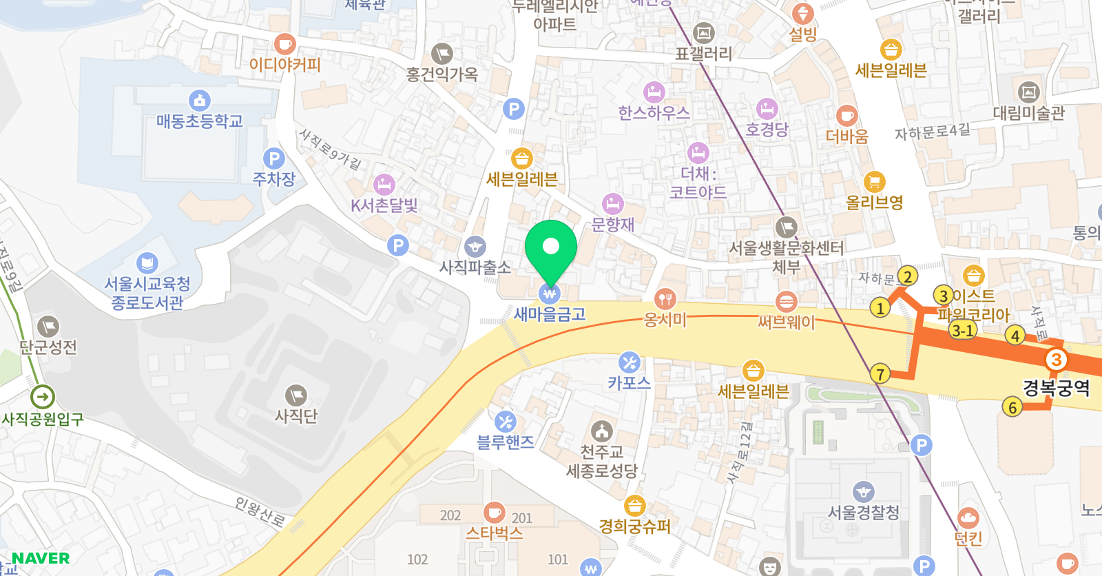 뮤엠 영어&빨간펜 수학의달인 올림푸스쥬니어 학원 위치