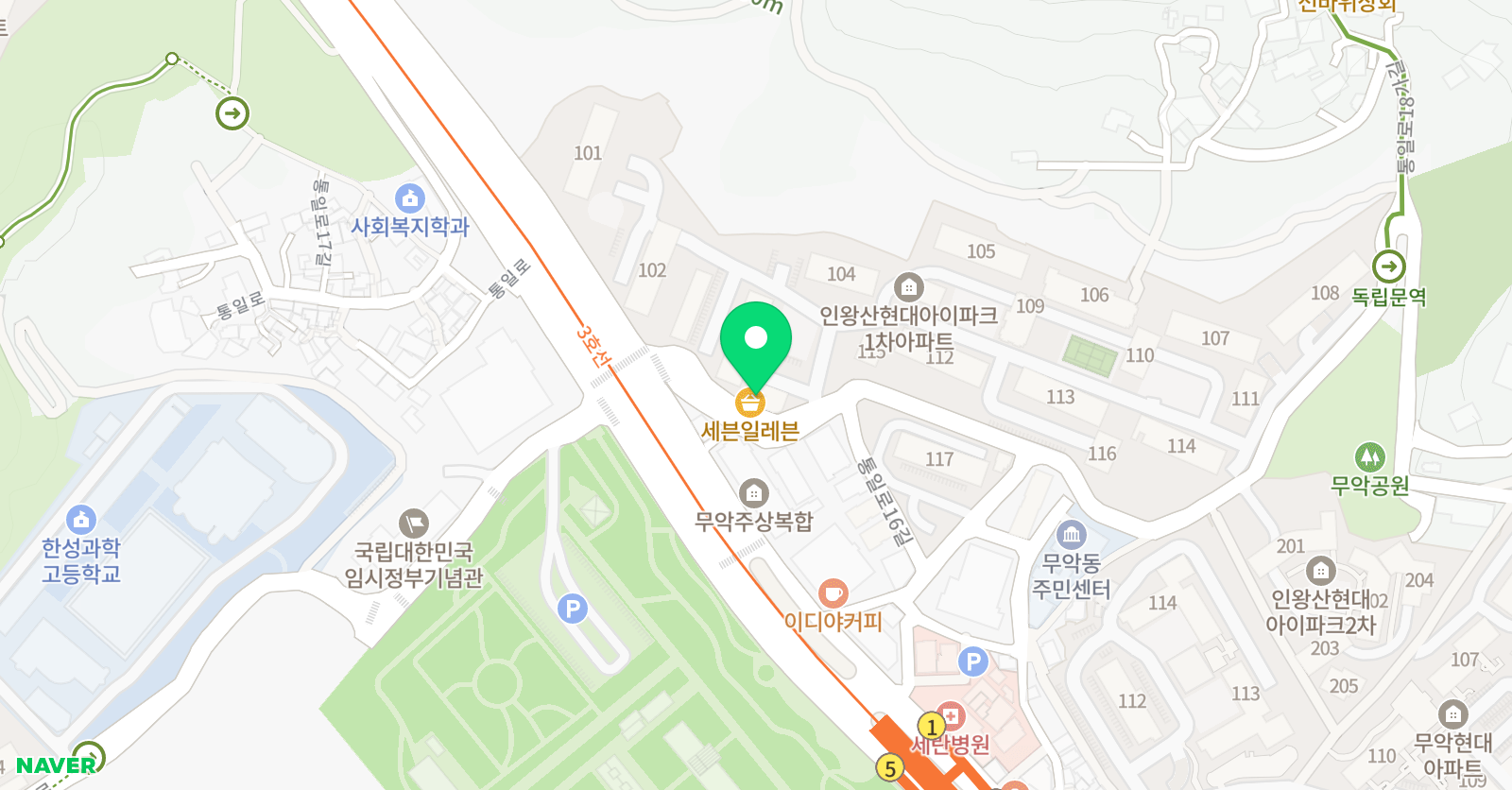 JS바하 음악학원 위치
