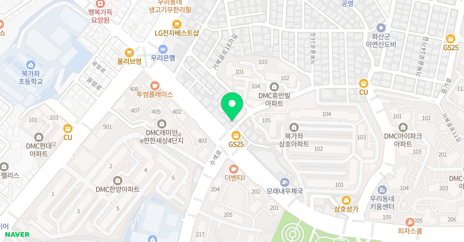 한우리 독서토론논술 서대문 가재울 독서교실 위치