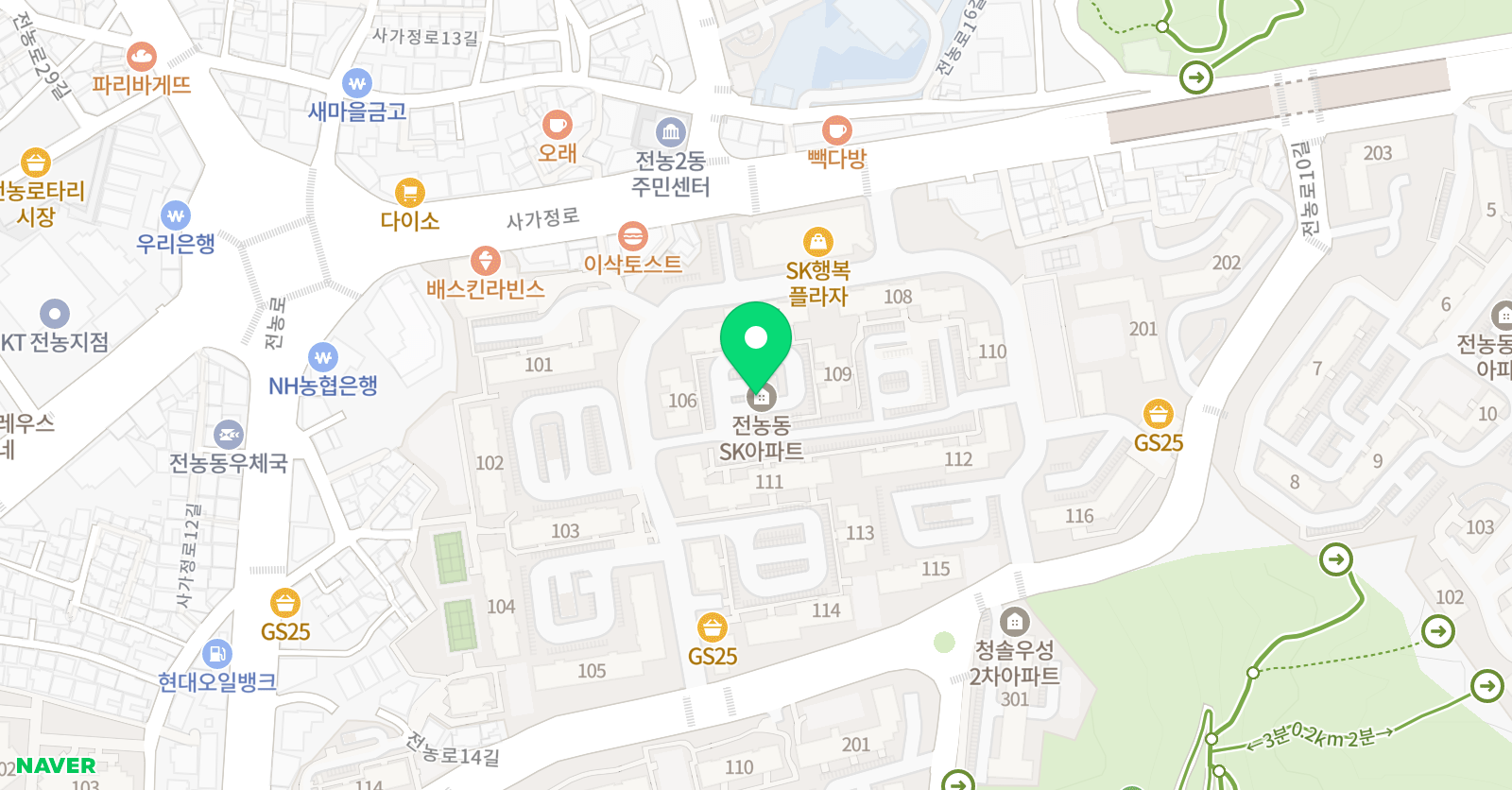 쿠니네 공부방 위치