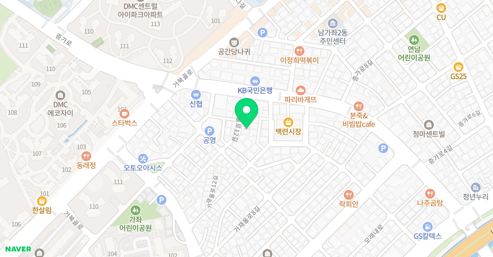 깊은 수학학원 위치