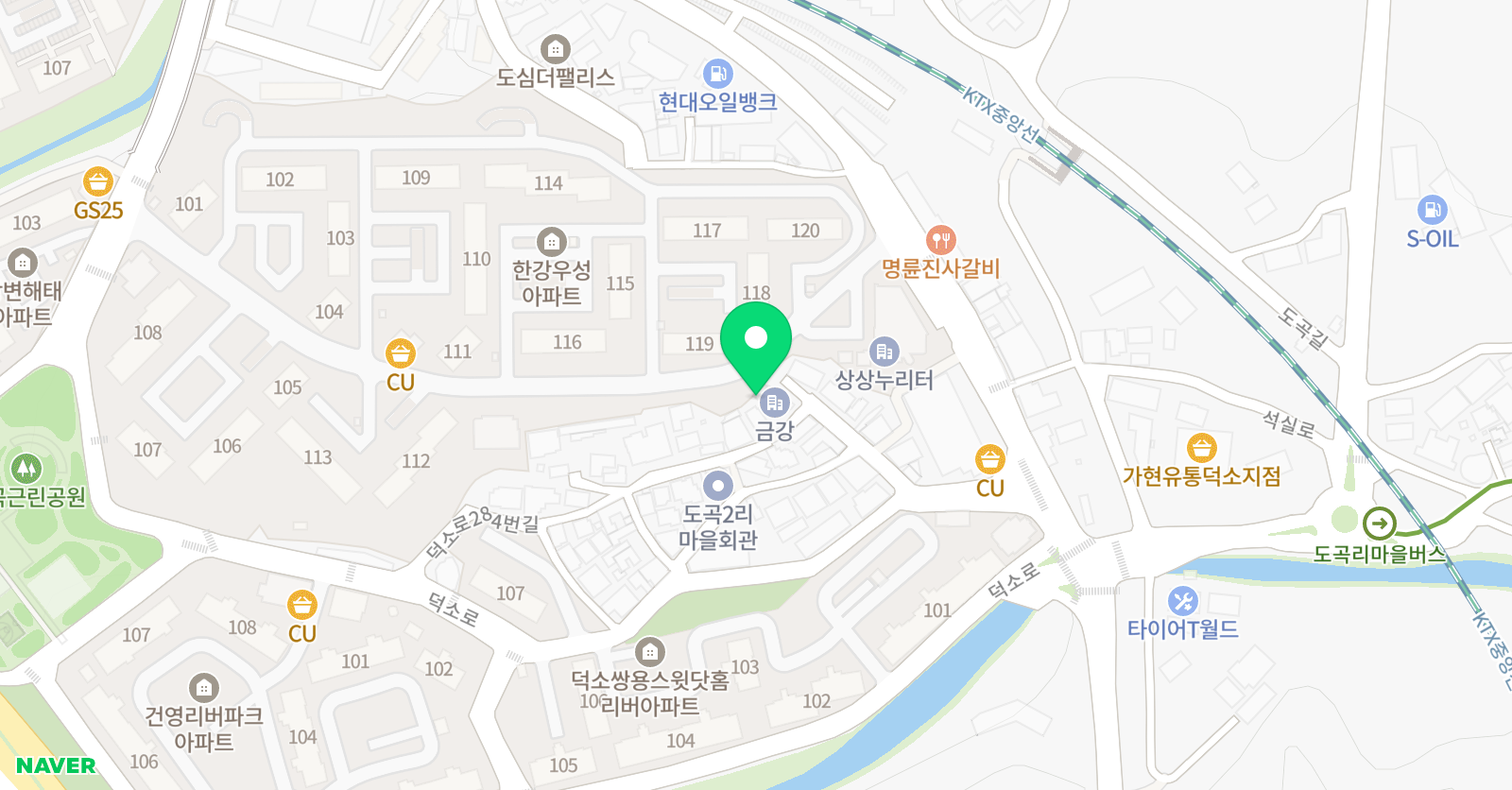 도곡제이앤제이 학원 위치