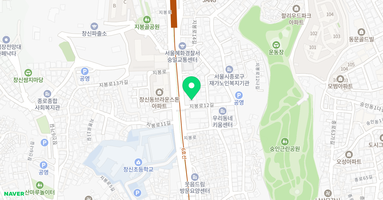 강남 학원 위치