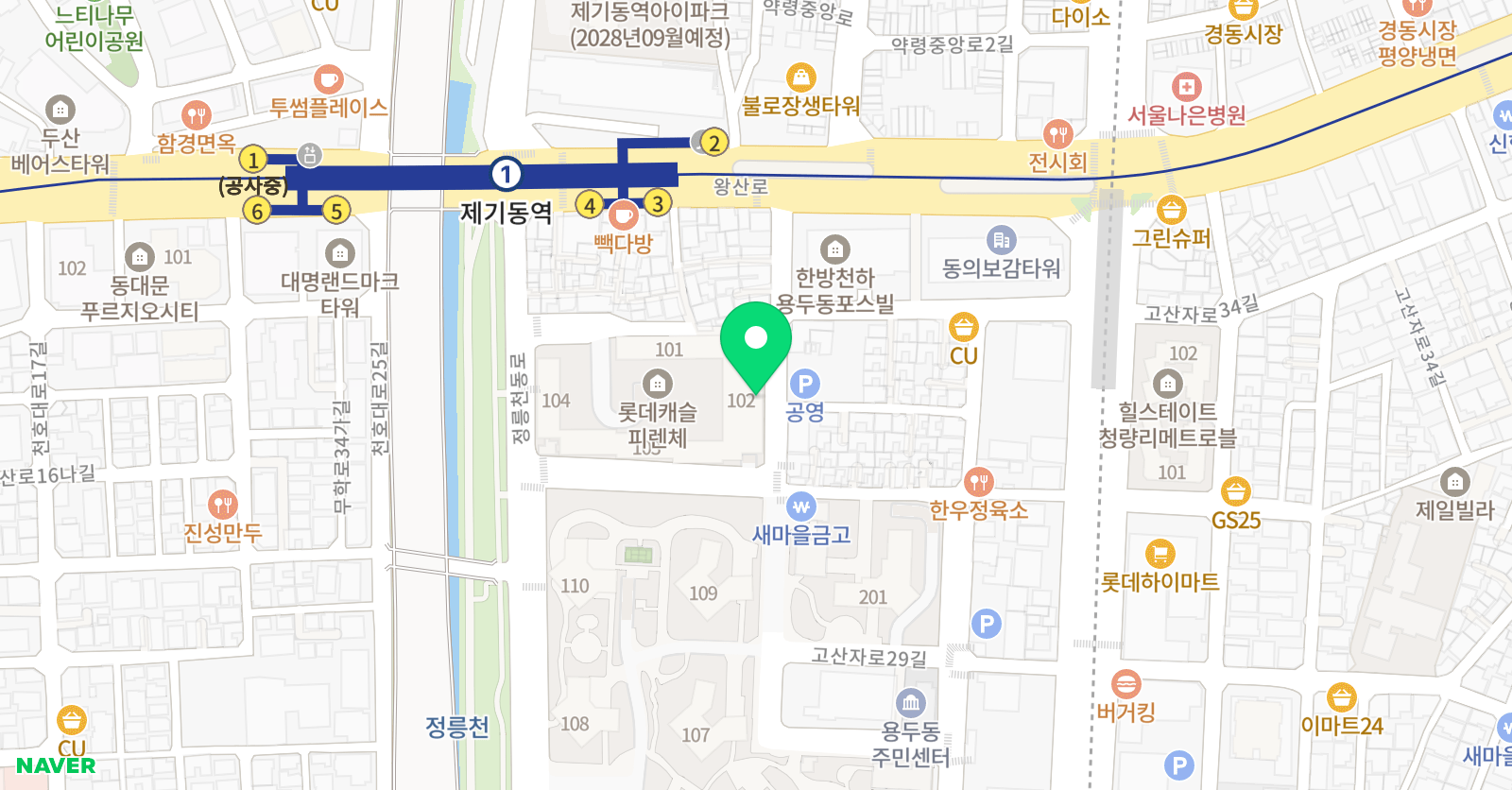 콤마뮤직 아카데미 위치