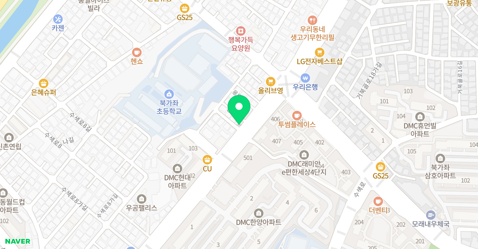 유리알 미술 위치