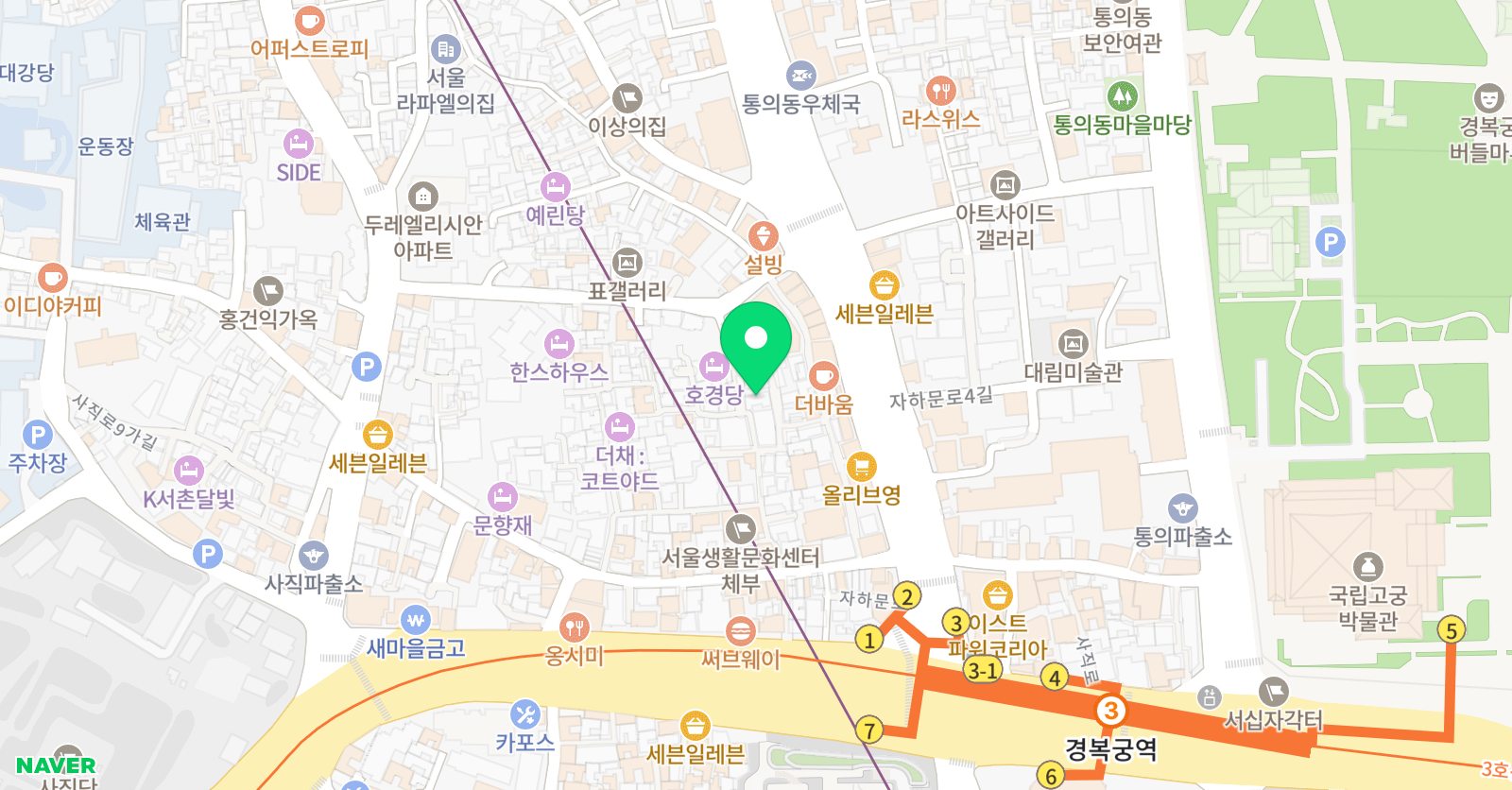 행복한 수학 위치