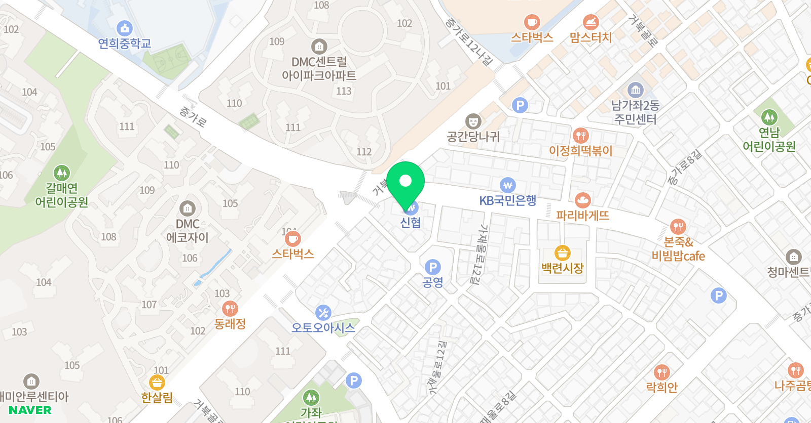 이은재 영어수학학원 위치