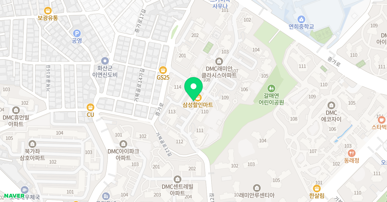 레아 미술학원 위치