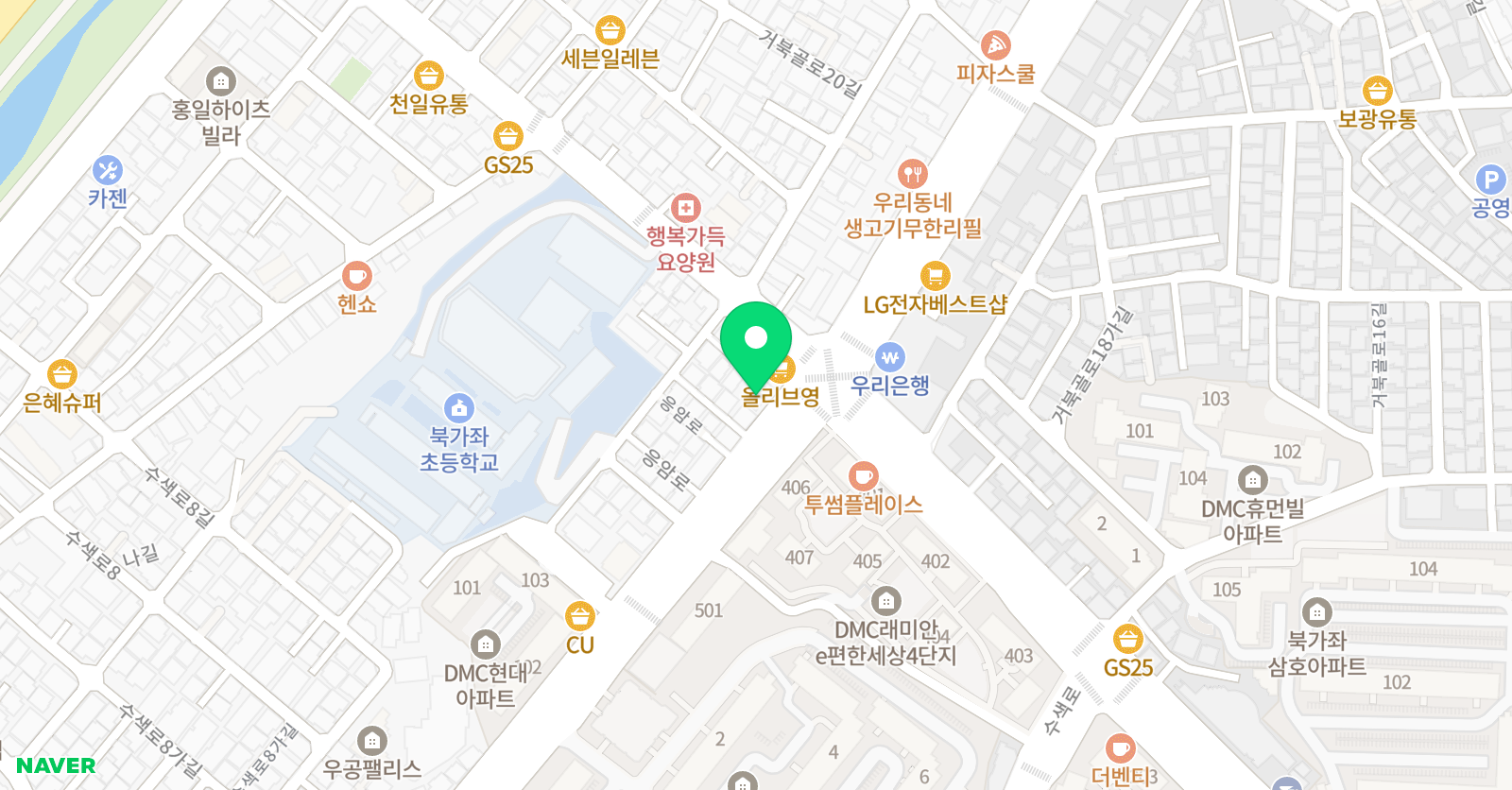바른 학원 위치