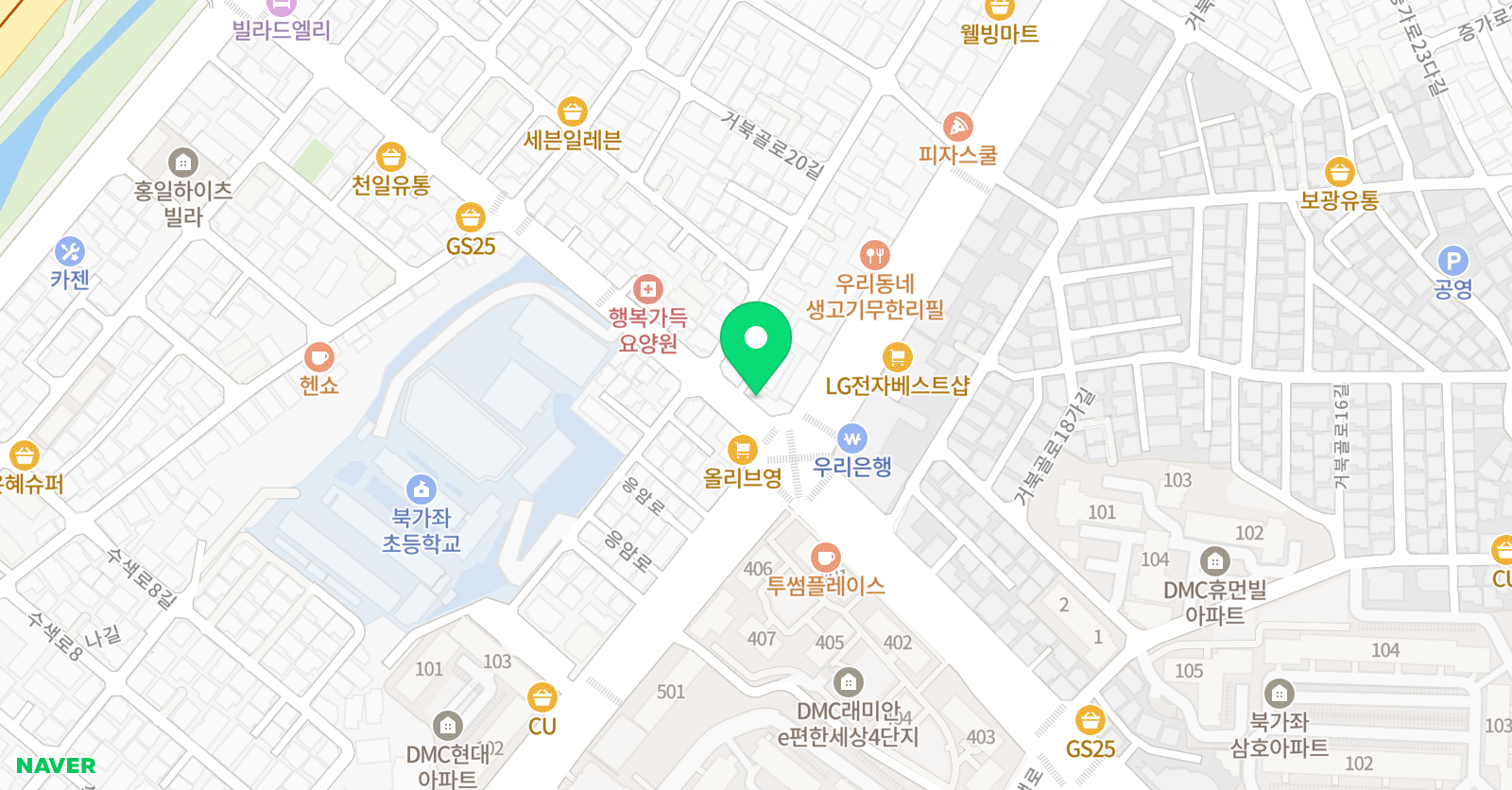 다인탑 학원 위치