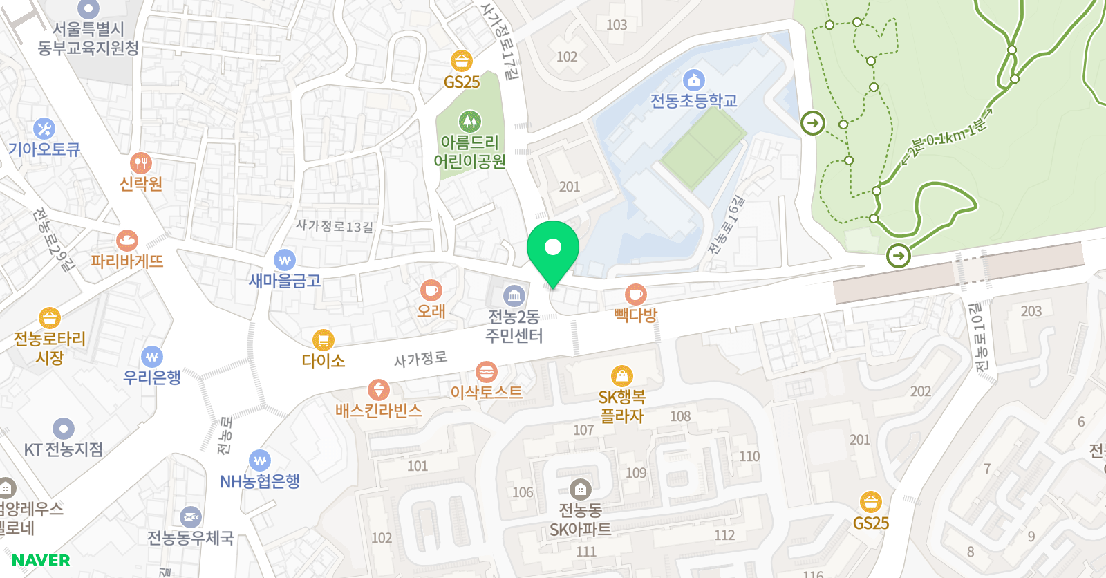 임정미 영재음악학원 위치