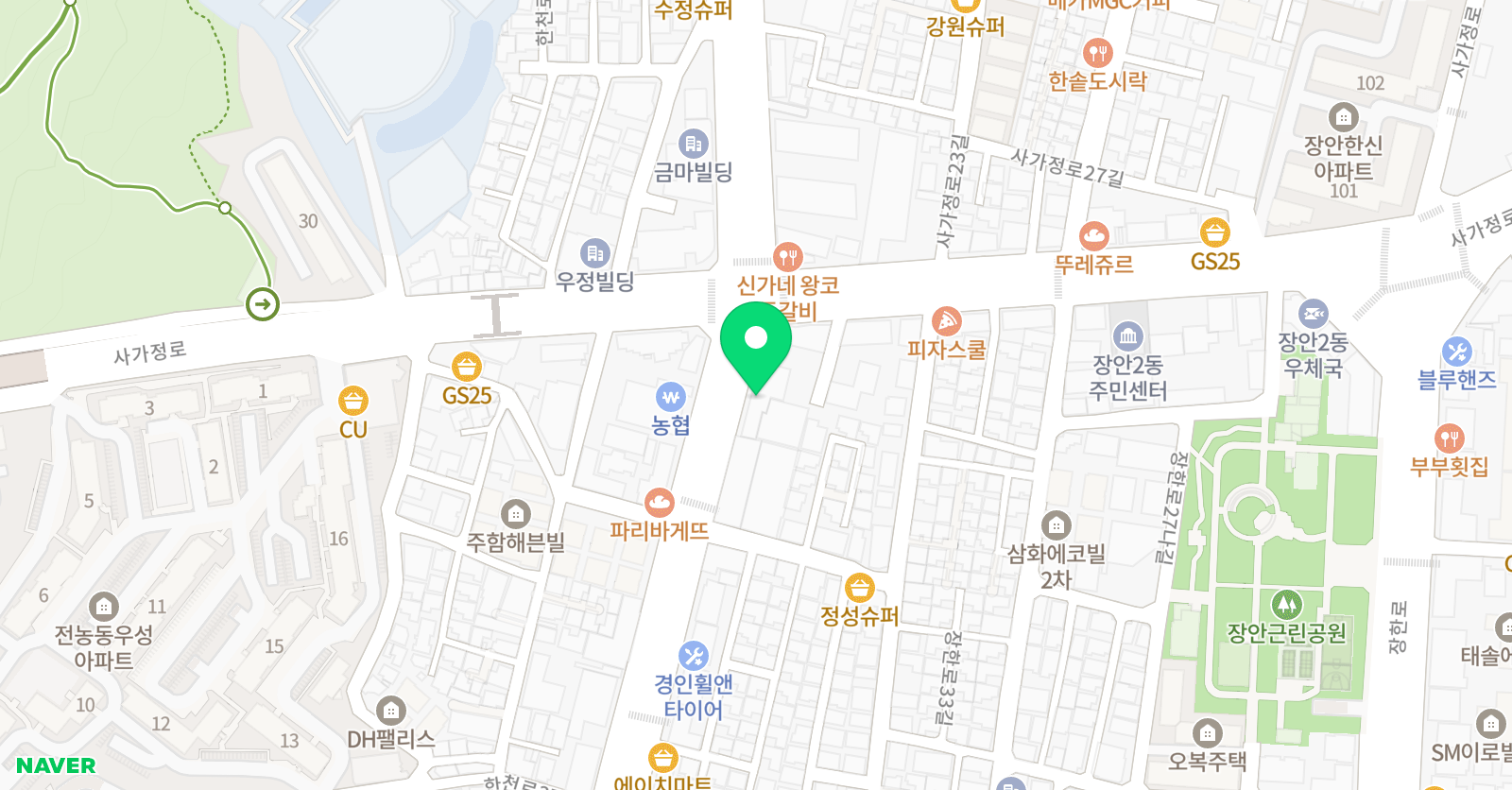 애니쌤 만화애니미술교육 위치