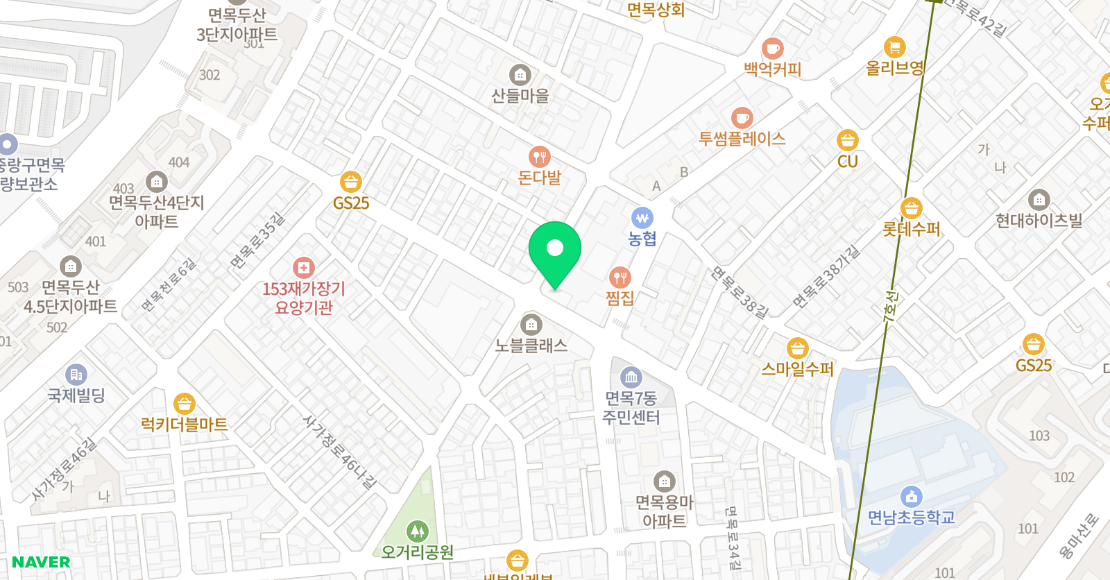국영수케이앤 학원 위치