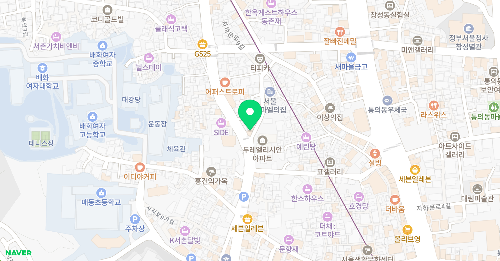 콩티 콘테 드로잉 전문 미술학원 위치