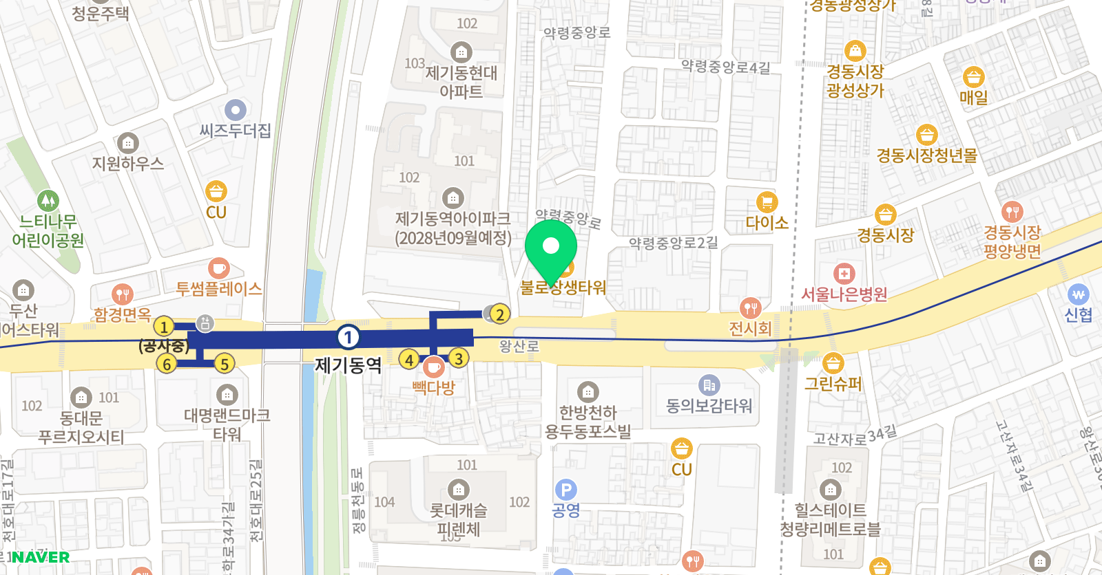 차차축구교실 위치